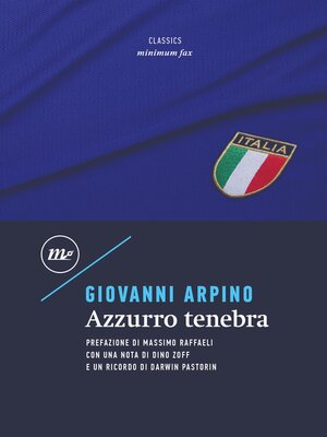 cover image of Azzurro tenebra
